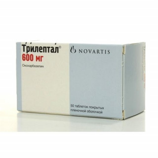 Трилептал 600мг (Trileptal) 50таб